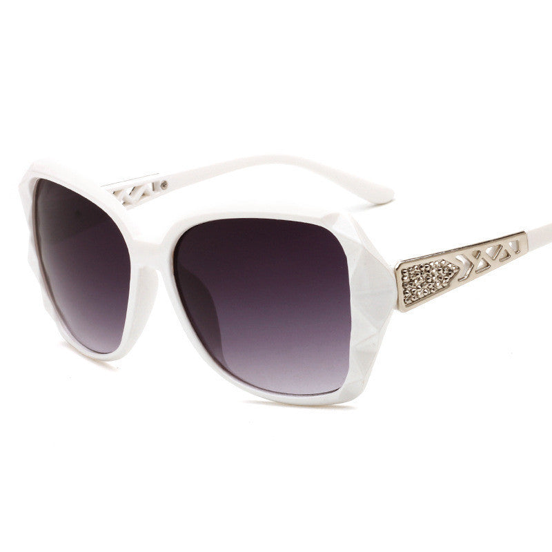 Gafas de sol de montura grande para mujer